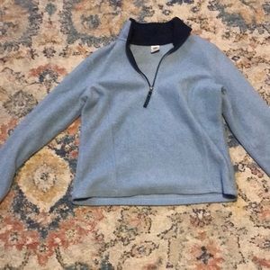 Blue jacket size large in women